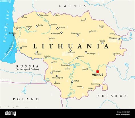 lv lituania|lithuania capital map.